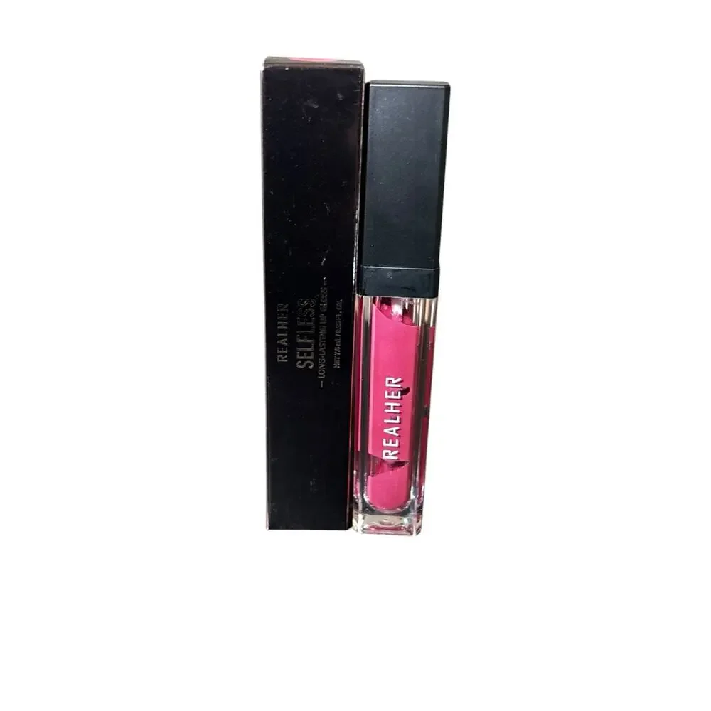 REALHER “Selfless” Moisturizing Lip Gloss – Vegan, High‑Shine, Long‑Lasting-NEW